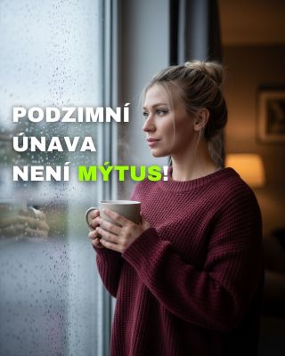 🍂 Podzimní únava? Známý fenomén, který má větší sílu než pondělní ráno. Denní světlo mizí, energie taky, a imunita… no, ta...
